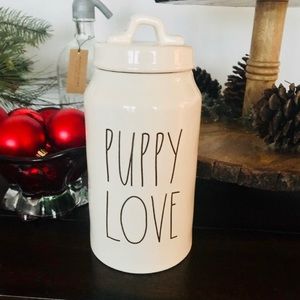 Rae Dunn Puppy Love Canister